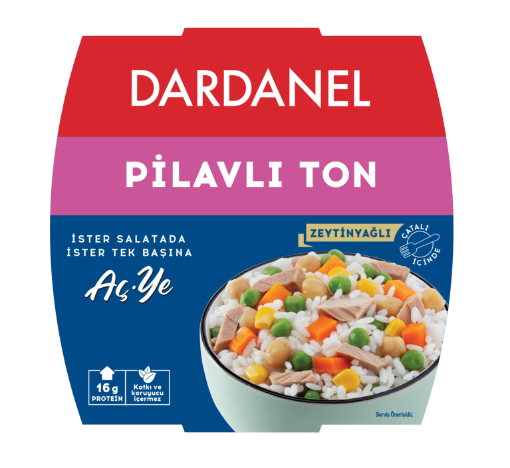 DARDANEL 160 GR PİLAVLI TON 6'LI resmi