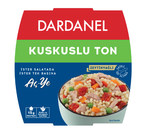 DARDANEL 160 GR KUSKUSLU TON 6'LI resmi