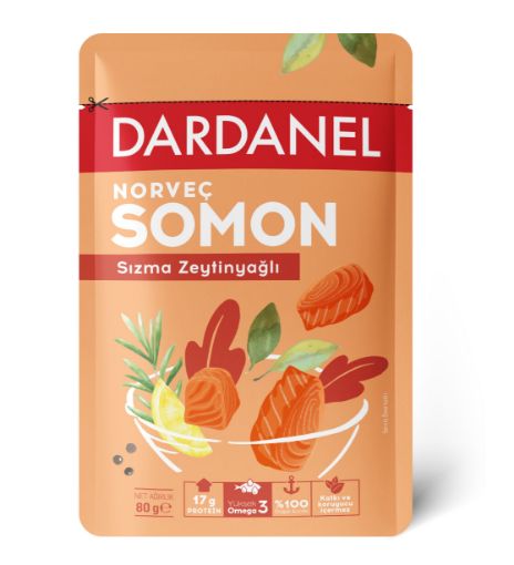 DARDANEL ZEYTİN YAĞLI SOMON POŞET 80 GR 12'Lİ resmi