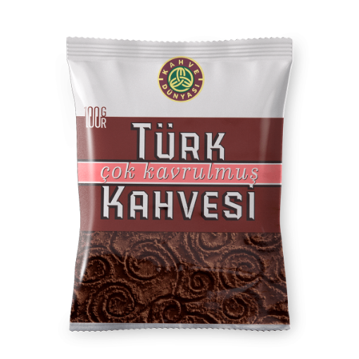 TÜRK KAHVESİ ÇOK KAVRULMUŞ TÜRK KAHVESİ 100GR YP*48 SH resmi