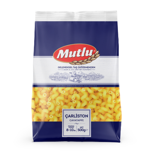 MUTLU MAKARNA CARLISTON 500 GR resmi