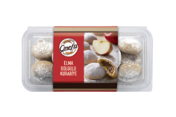 ONEFİS ELMA DOLGULU KURABİYE 230 GR resmi