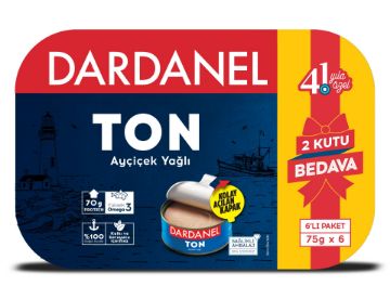 DARDANEL 75x6 A.YAĞLI  HEDİYELİ 6Lİ resmi